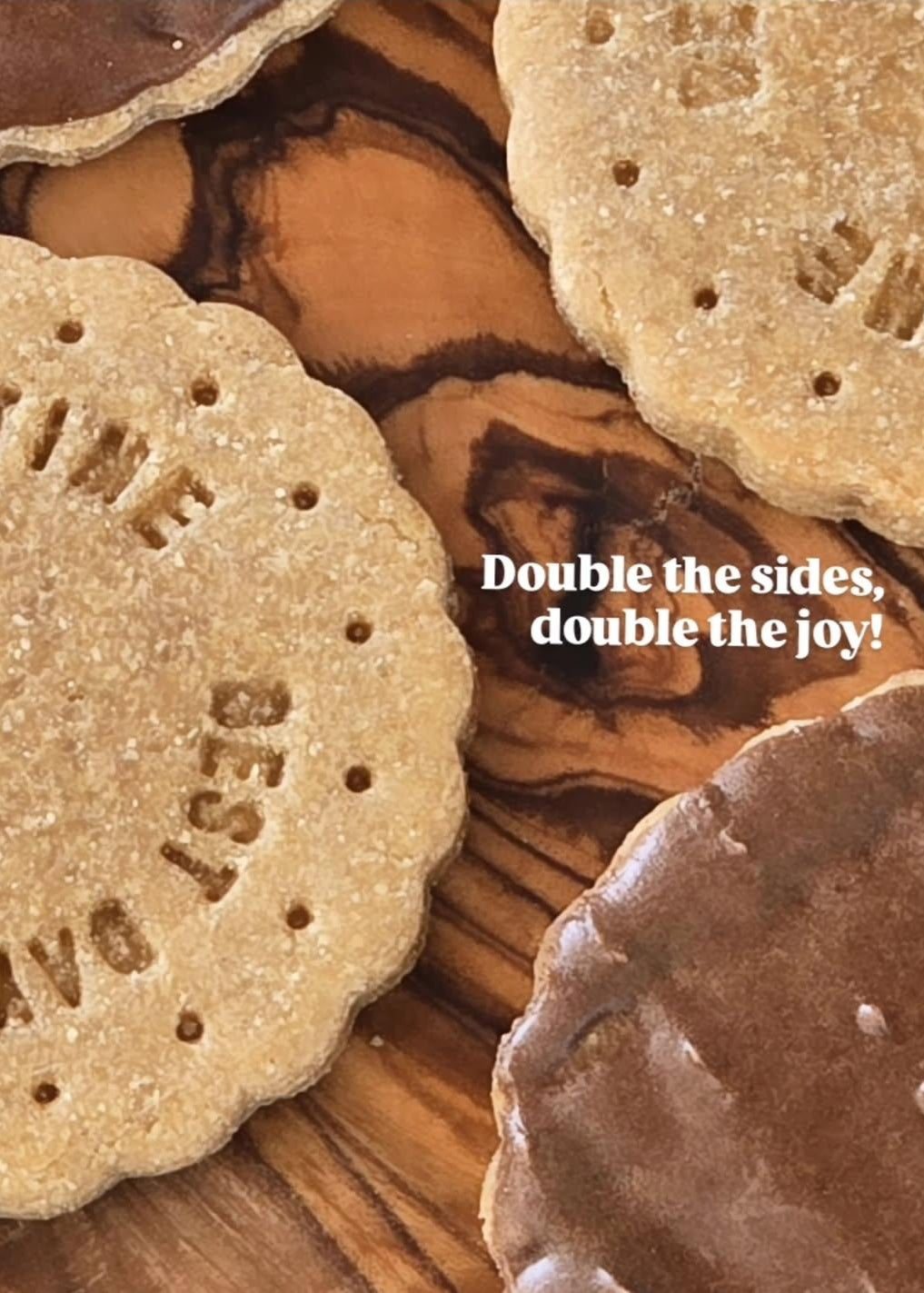 Natural, human-grade dog cookies baked in London – Doggestives