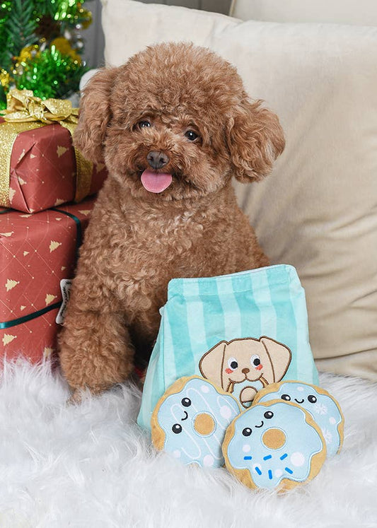 Donuts - 4-Piece Enrichment/Snuffle Toy