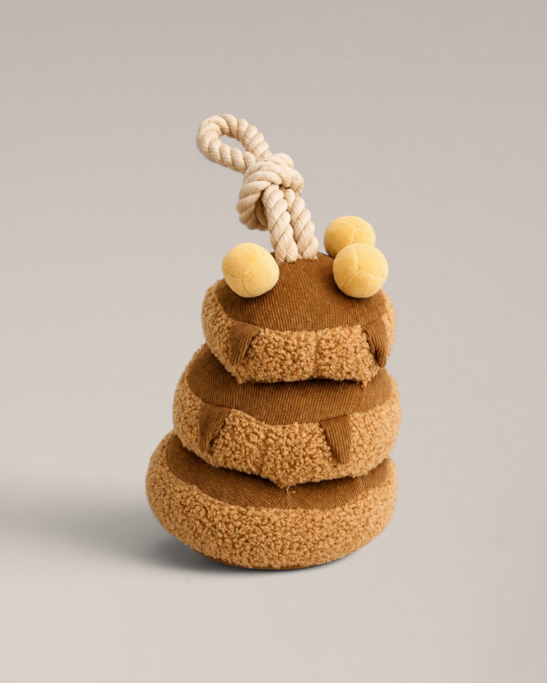 Maple Pancake Stack Toy