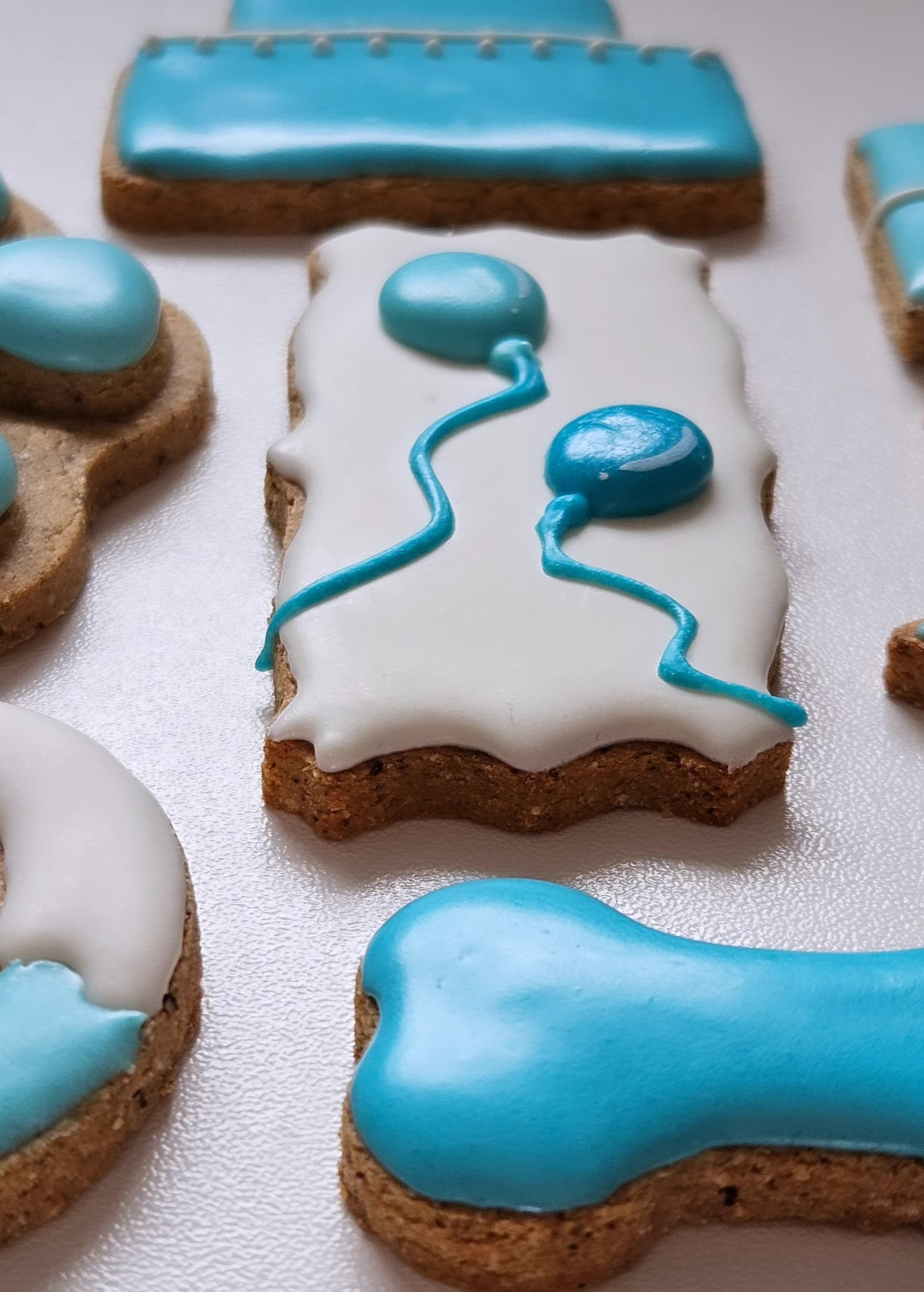 Dog Cookies - Birthday Box - Regular (10 cookies)