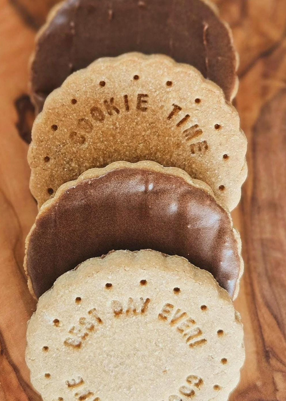 Doggestives biscuit-style dog treats in playful packaging