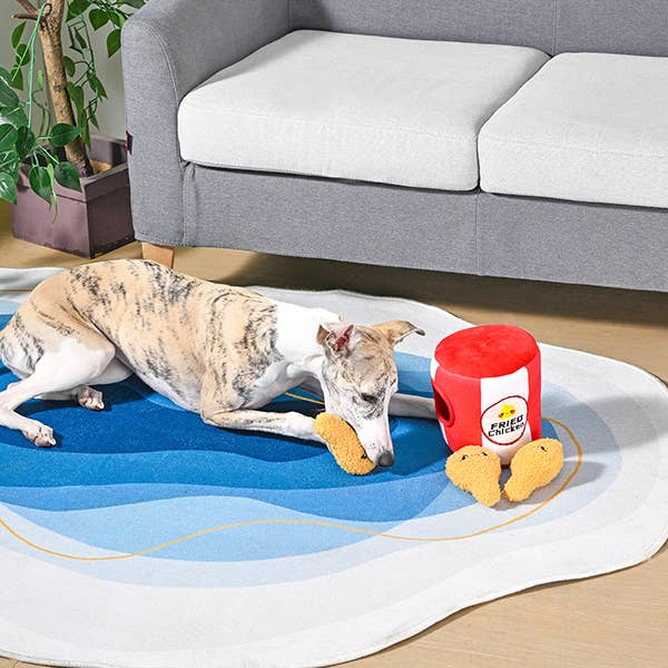 Fried Chicken Bucket - 4-Piece Enrichment/Snuffle Toy