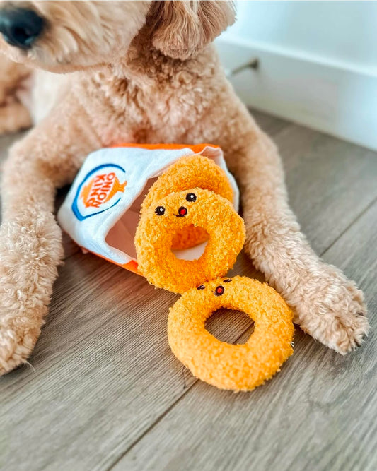 Onion Ring - 4-Piece Enrichment/Snuffle Toy