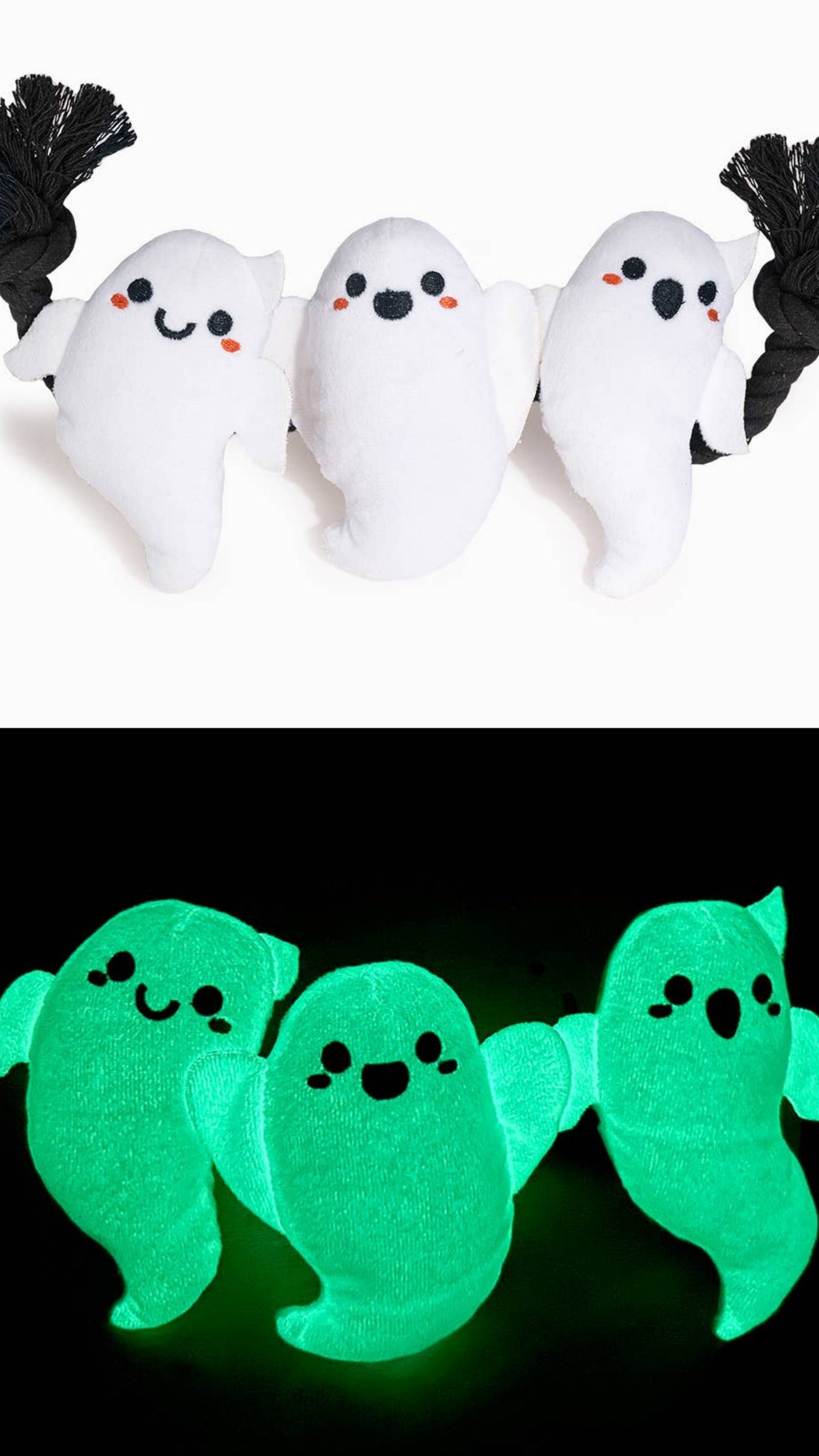 Glowing Ghosts - Dog Toy