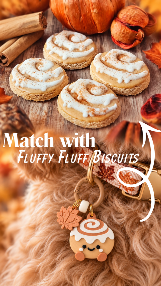 Cinnamon Bun Charm - Made By Fluffy Fluff Charmery