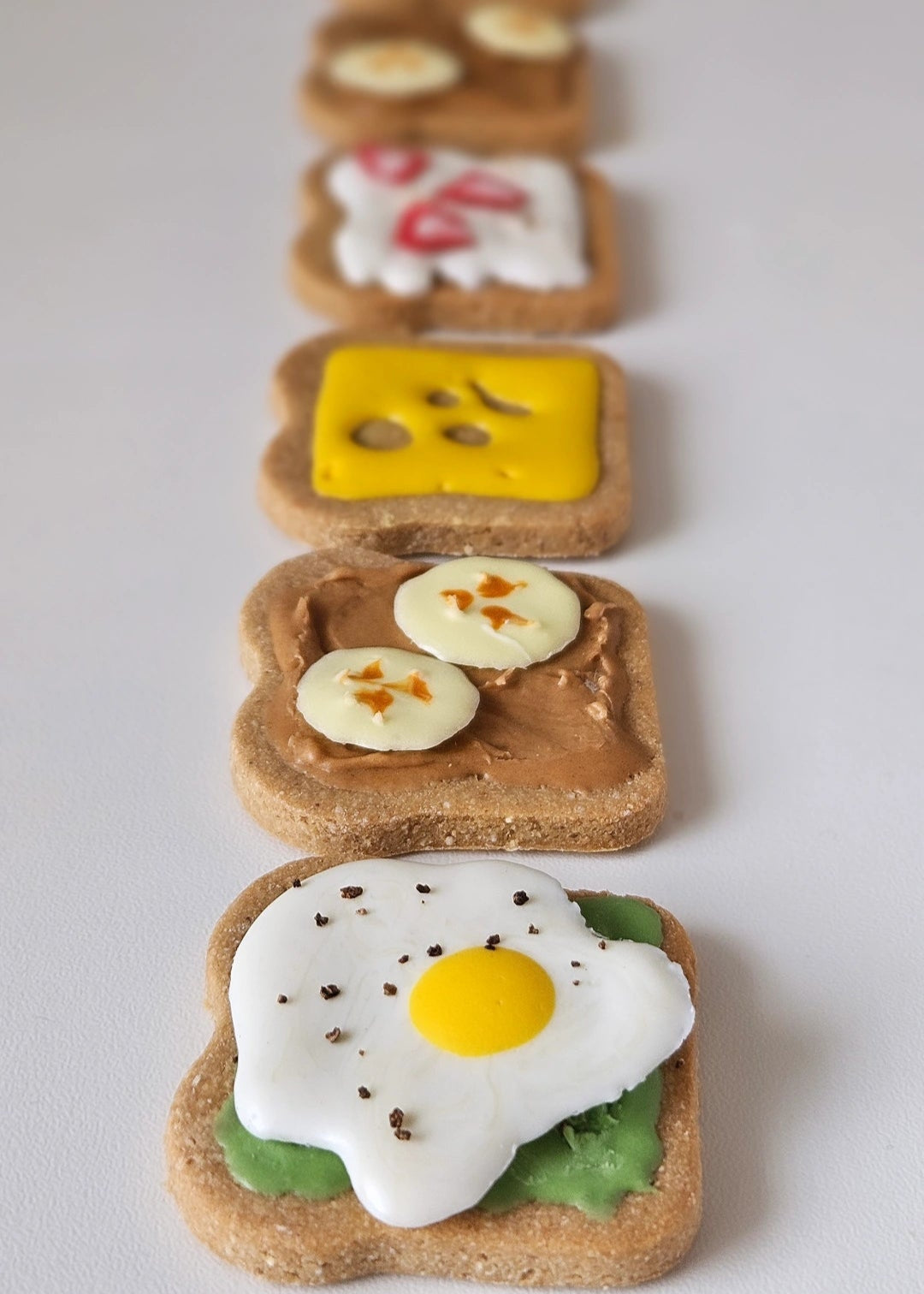 Dog Cookies (x6) - Pup Toasts