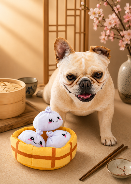 Dumplings - 4-Piece Enrichment/Snuffle Toy