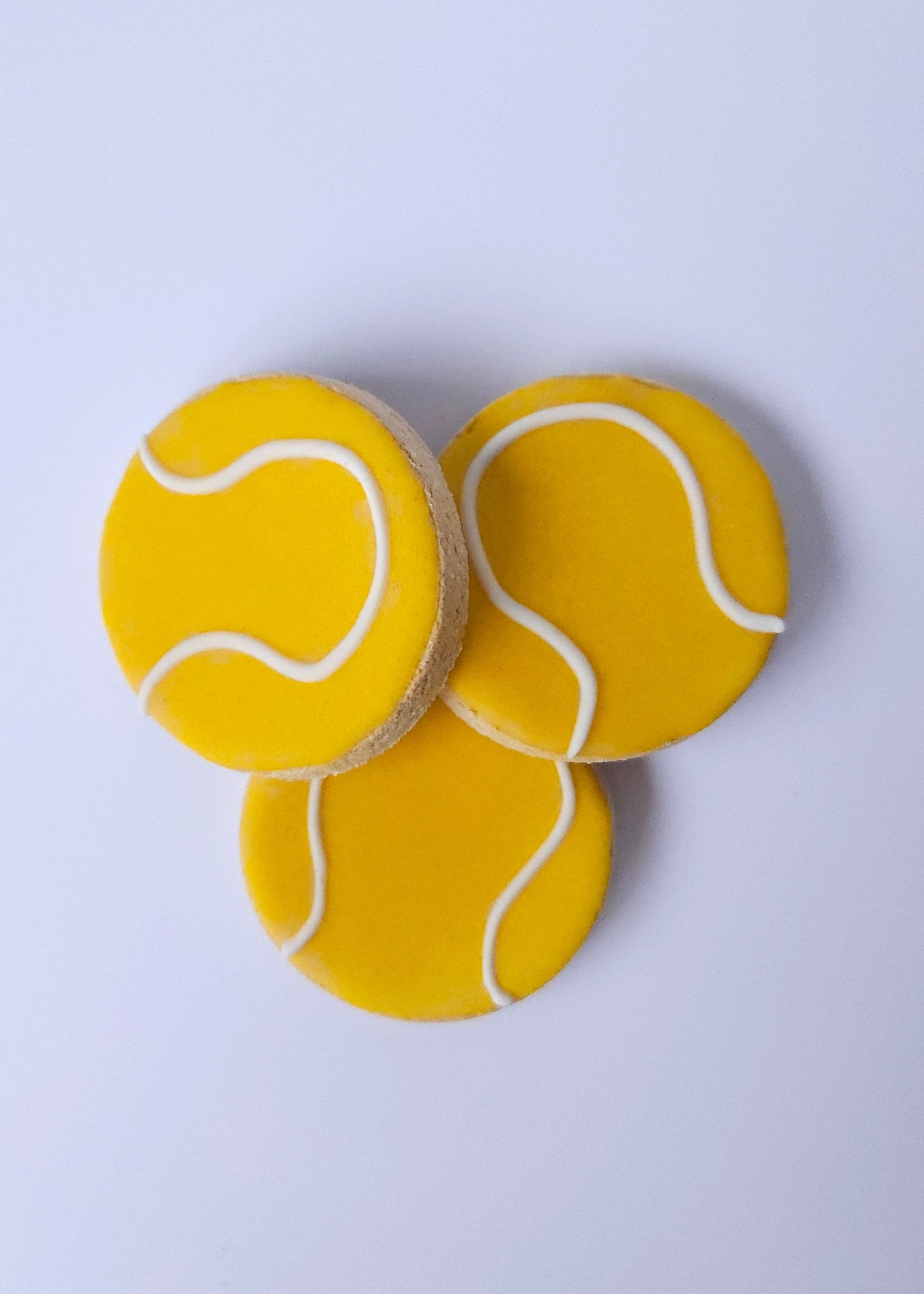 Tennis Balls - Iced Dog Biscuits (x3)