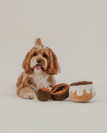 Cinnamon Roll - Snuffle/Enrichment Toy