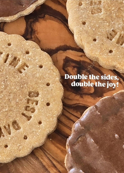 Natural, human-grade dog cookies baked in London – Doggestives
