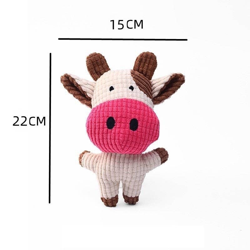Snuggle Squad - Squeaky Chew Dog Toy