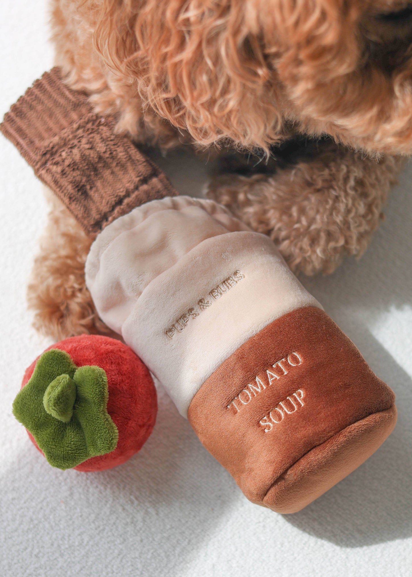 Tomato Soup Can - Snuffle/Enrichment Toy