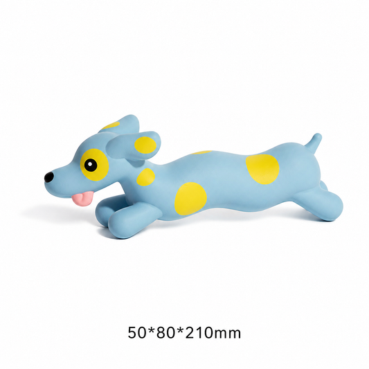 Spotty Dachshund - Squeaky Latex Chew Dog Toy