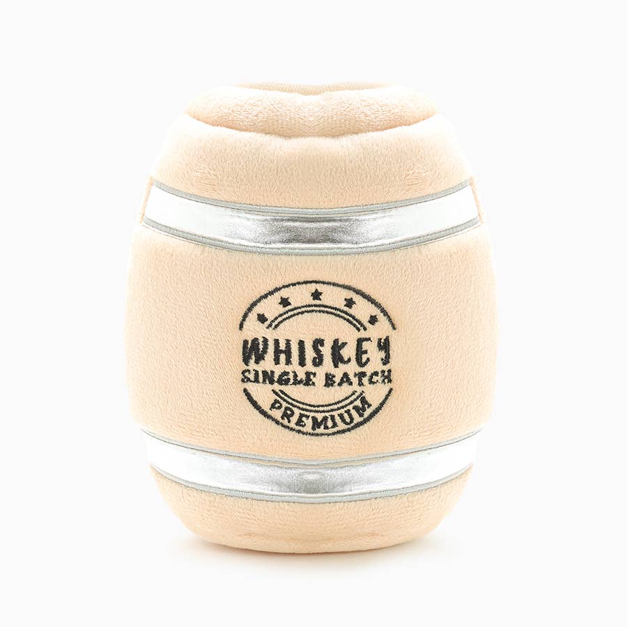 Whiskey Barrel - 4-Piece Enrichment/Snuffle Toy