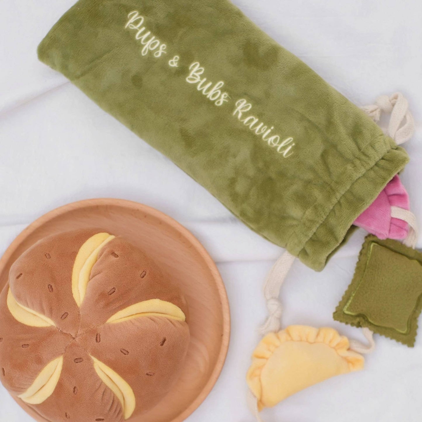 Cheesy Bread - Snuffle/Enrichment Toy