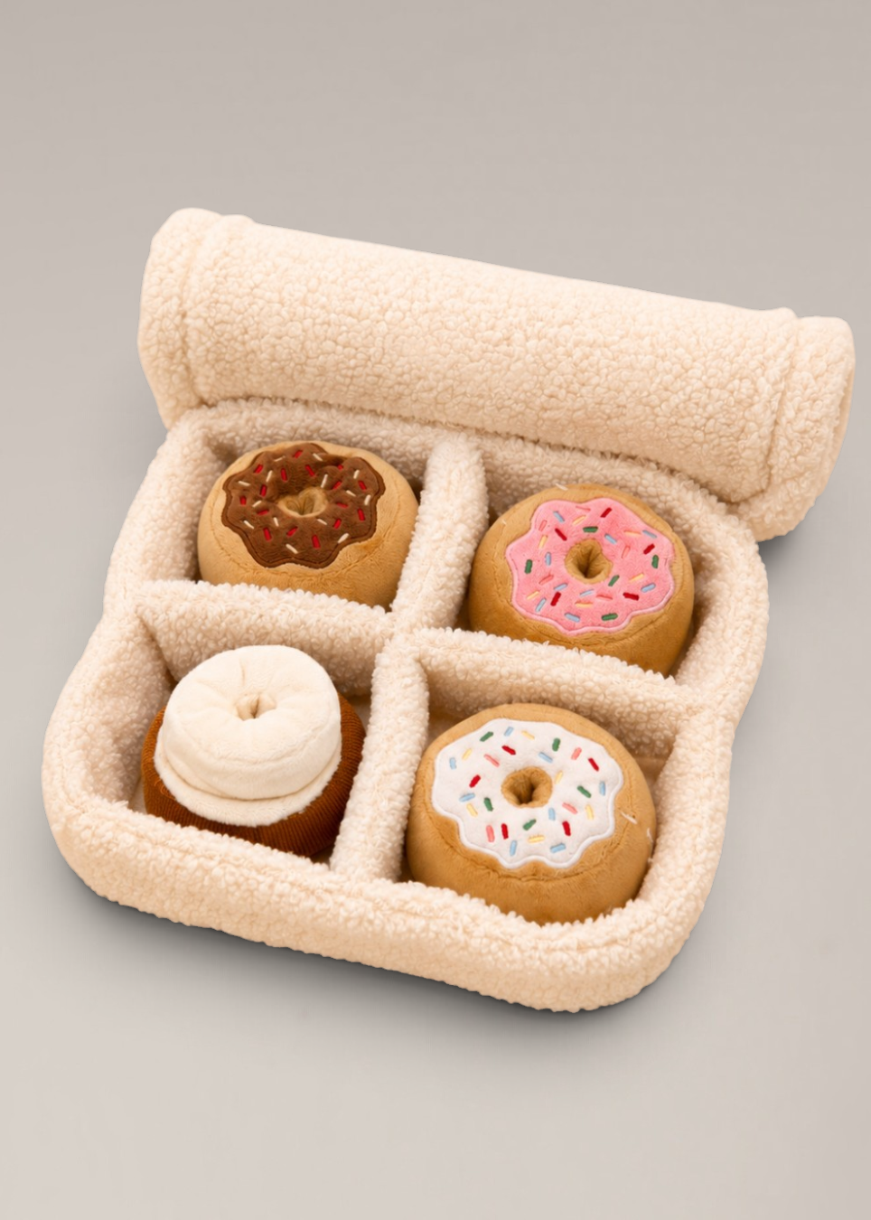Donut Selection Box  - Snuffle/Enrichment 5-Piece Toy