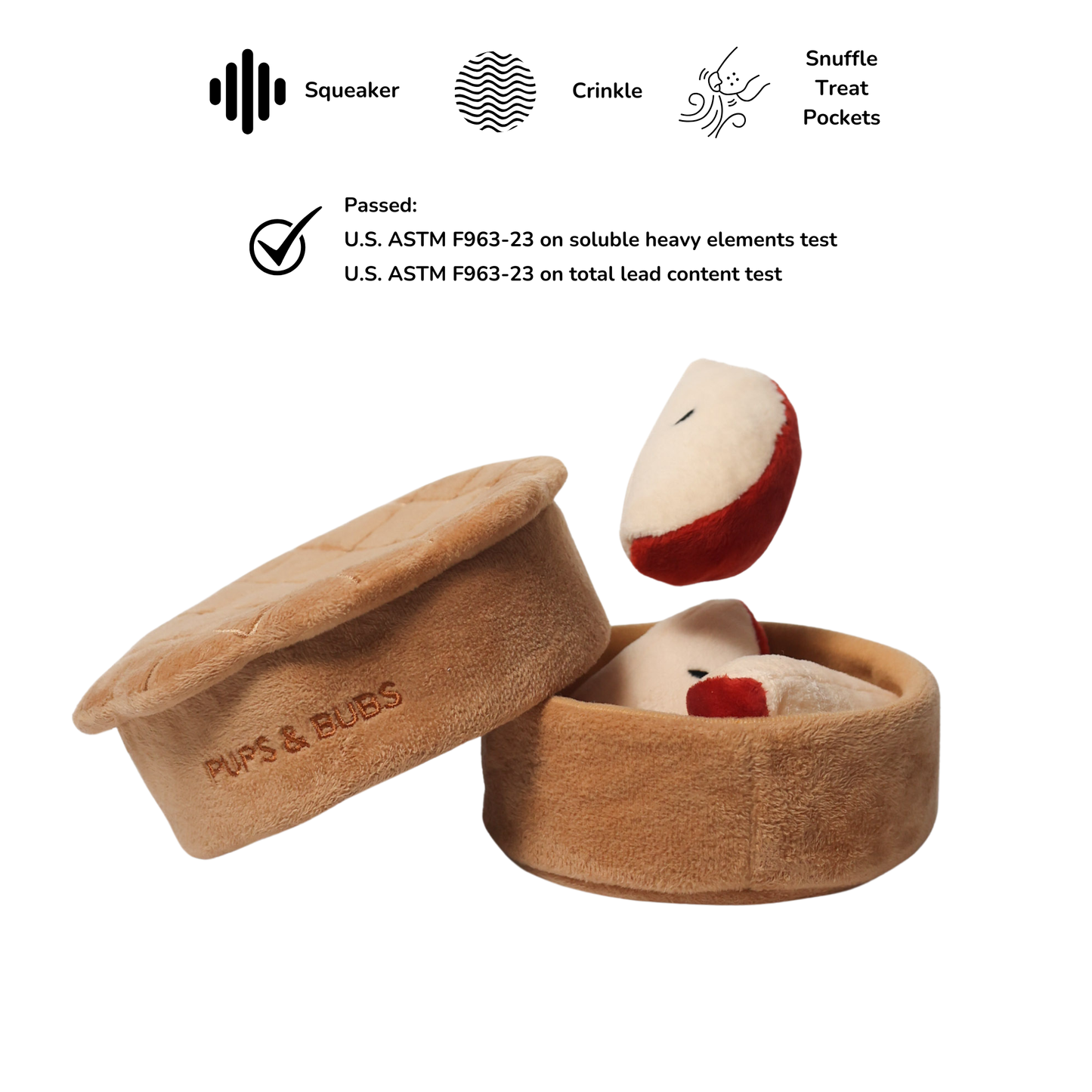 Apple Pie - Snuffle/Enrichment Toy