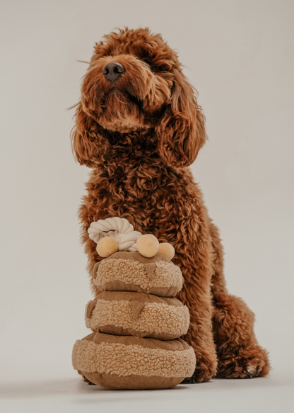 Maple Pancake Stack Toy