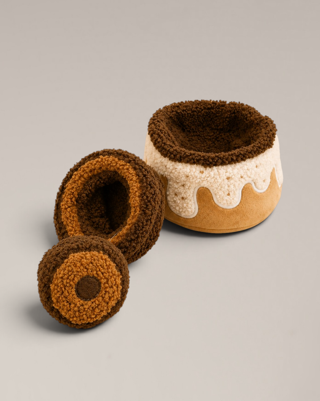 Cinnamon Roll - Snuffle/Enrichment Toy