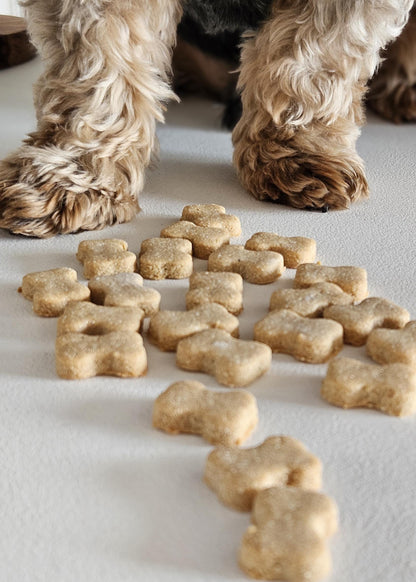 London‑made Bone‑Eatos dog treats in 50 g pack