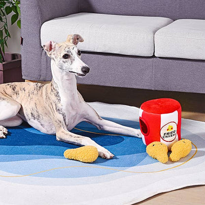 Fried Chicken Bucket - 4-Piece Enrichment/Snuffle Toy
