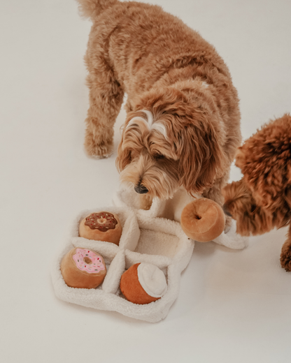 Donut Selection Box  - Snuffle/Enrichment 5-Piece Toy