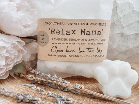 Dog Friendly Wax Melts - "Relax Mama" (Lavender, Bergamot & Lemongrass) - Non Toxic | Natural Ingredients | Eco-Friendly