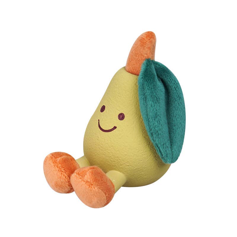 Smiley Fruits - Squeaky Latex Chew Dog Toy