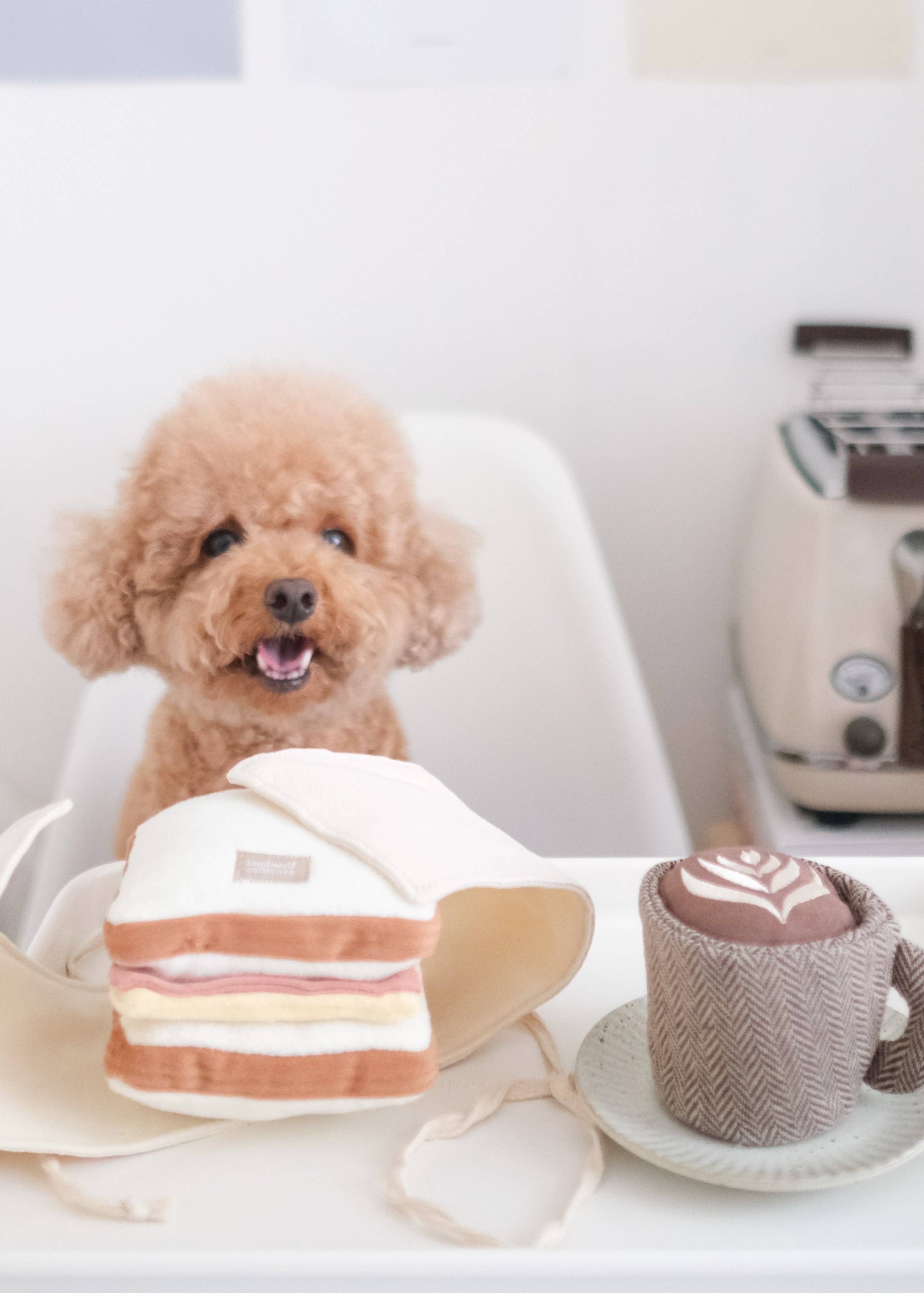 Ham & Cheese Sandwich - Enrichment/Snuffle Toy