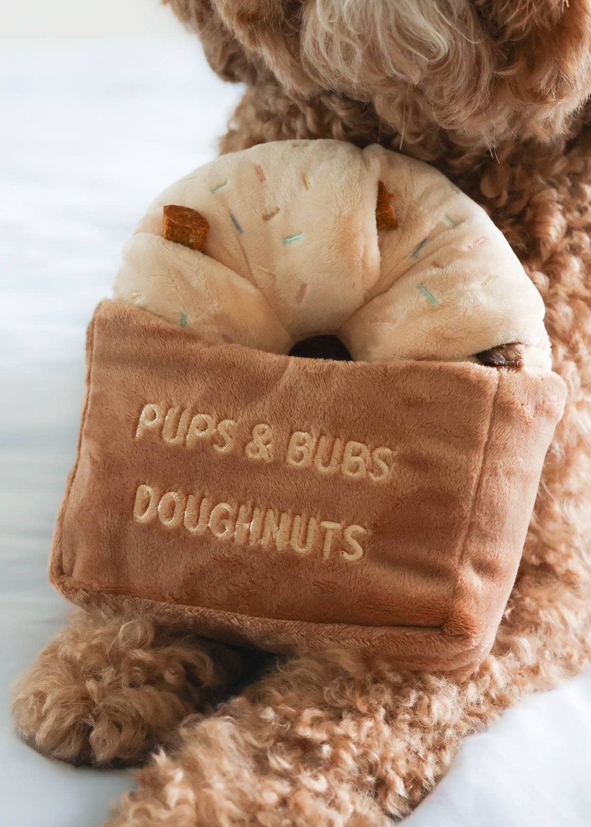 Colorful Sprinkle Donut - Snuffle/Enrichment Toy