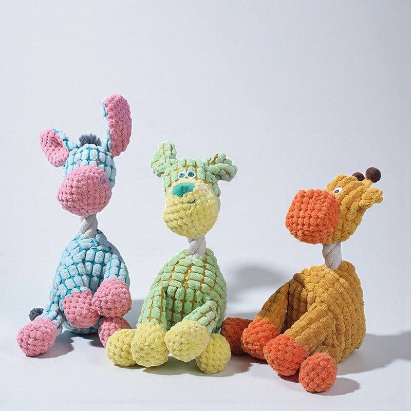 Plush Buddy - Squeaky Dog Toy