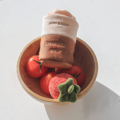 Tomato Soup Can - Snuffle/Enrichment Toy