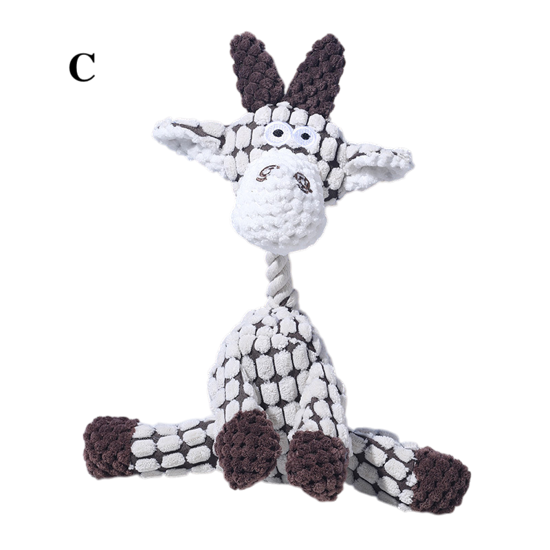 Plush Buddy - Squeaky Dog Toy