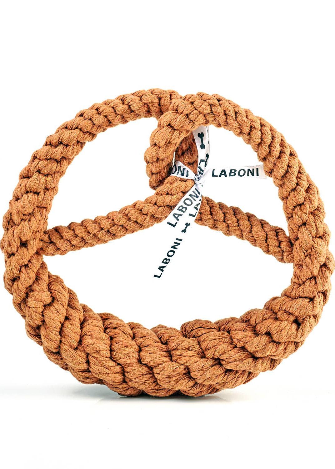 Fluffing Ropes Pretzel - Award-Winning 100% Cotton Rope Toy