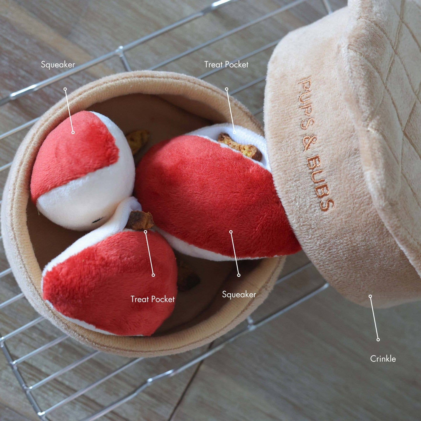 Apple Pie - Snuffle/Enrichment Toy