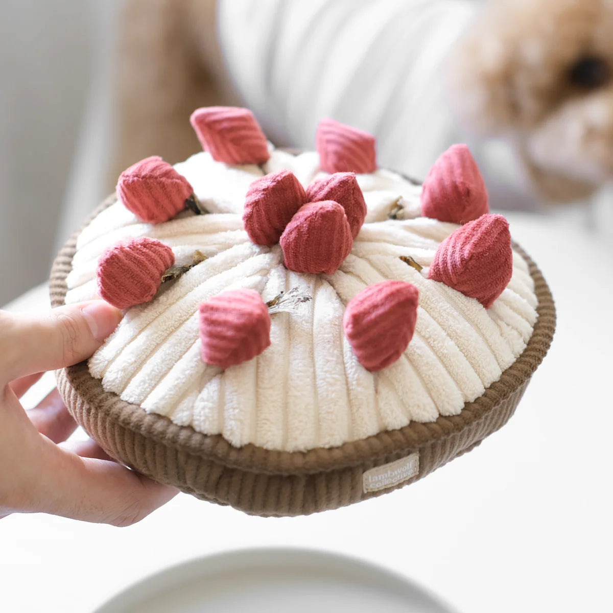 Strawberry Pie - Snuffle//Enrichment Toy