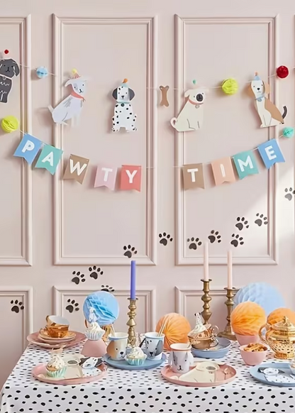 Birthday Pawty Banner - Pawty Time!