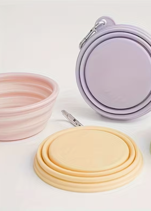 Dog Travel Bowl - Spring Colours