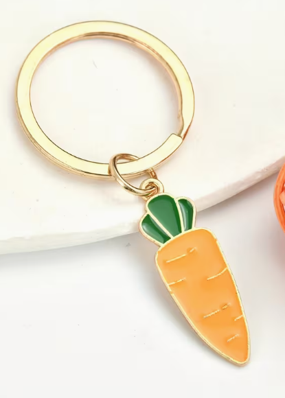 Dog Collar Charm - Mini Carrot