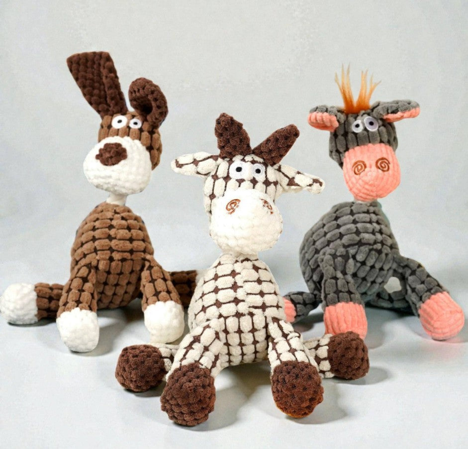 Plush Buddy - Squeaky Dog Toy
