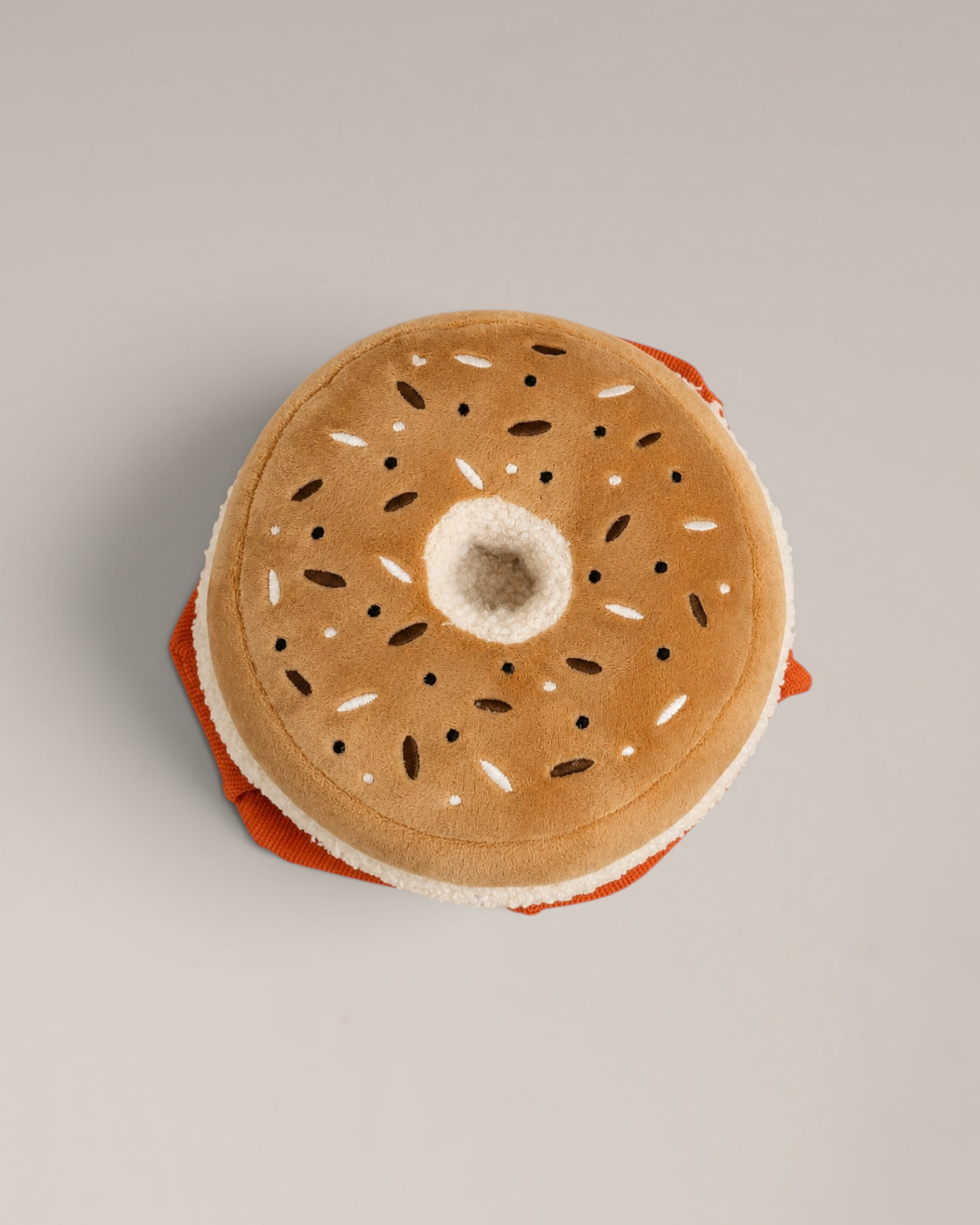 Large Salmon & Cream Cheese Bagel - Snuffle/Enrichment Toy