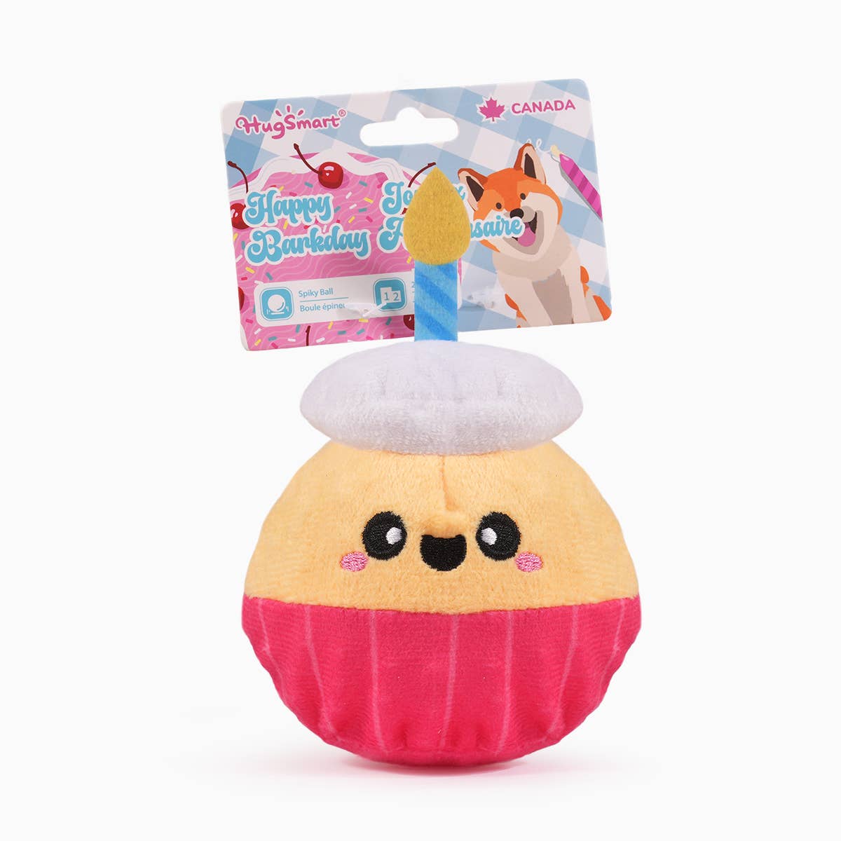 Birthday Cupcake Ball - Dog Toy