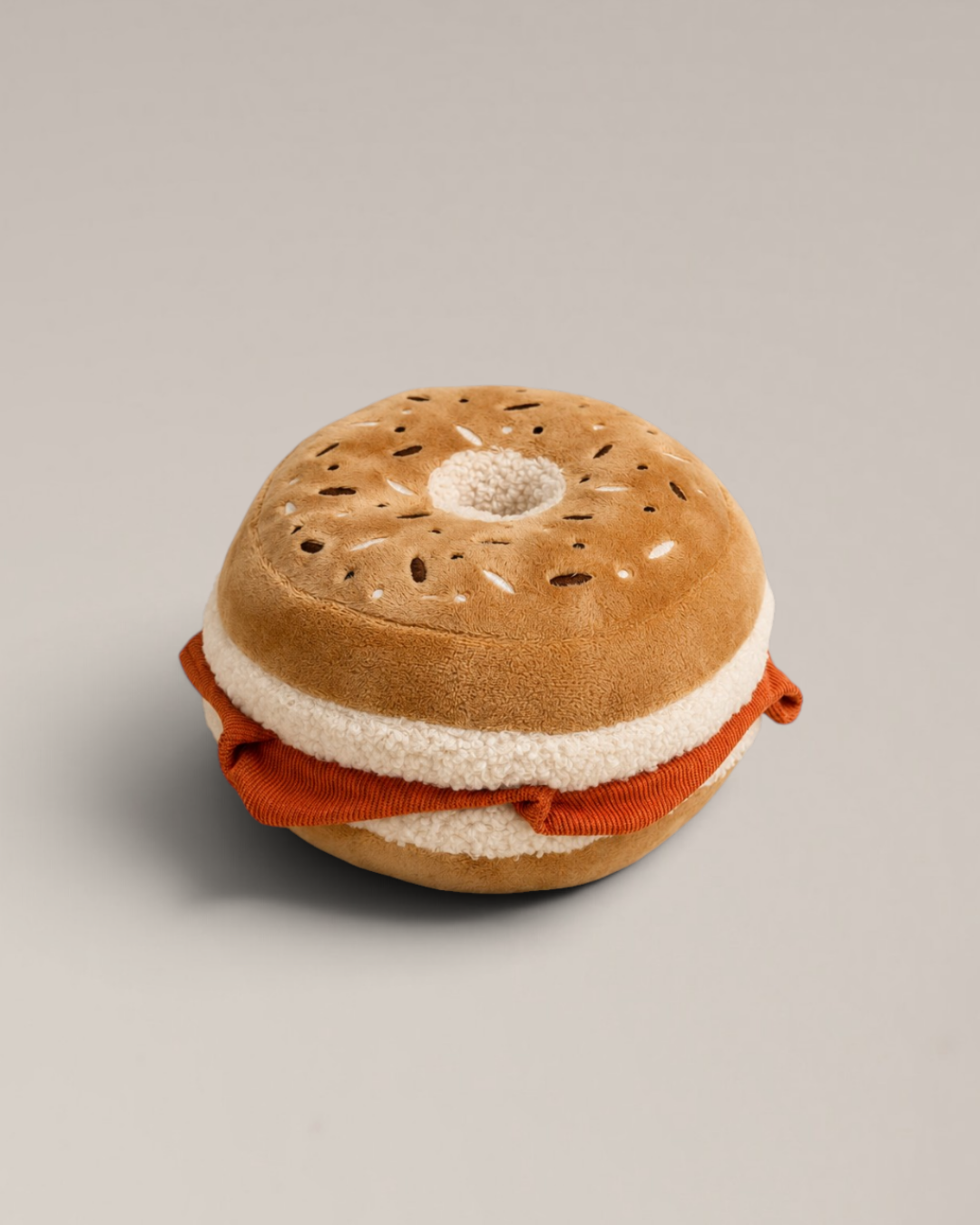 Large Salmon & Cream Cheese Bagel - Snuffle/Enrichment Toy