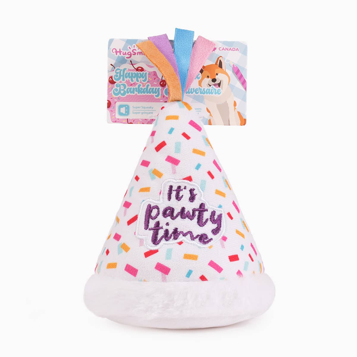 Pawty Hat - Plush Dog Toy