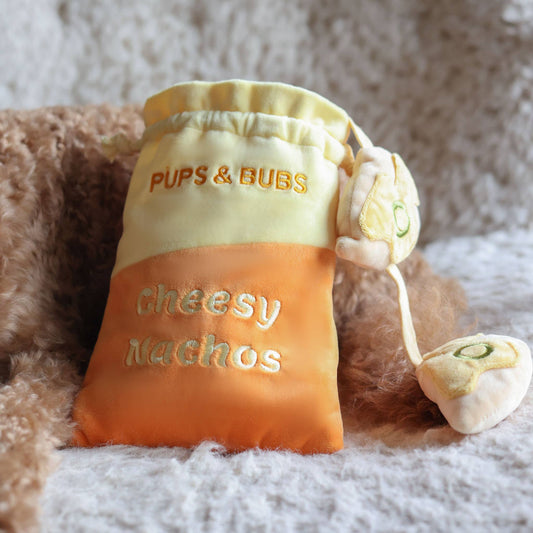 Cheesy Nachos - Enrichment/Snuffle Toy