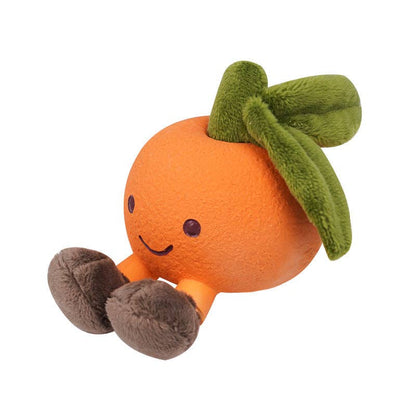 Smiley Fruits - Squeaky Latex Chew Dog Toy