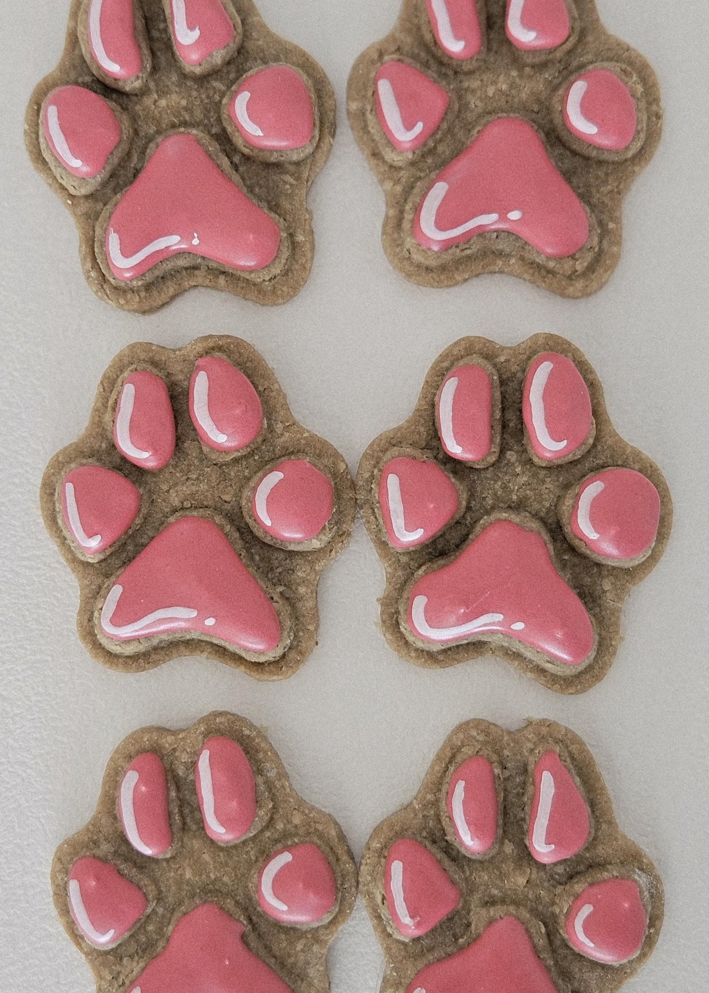 Pawprint Mini Box dog cookies made with natural human-grade ingredients