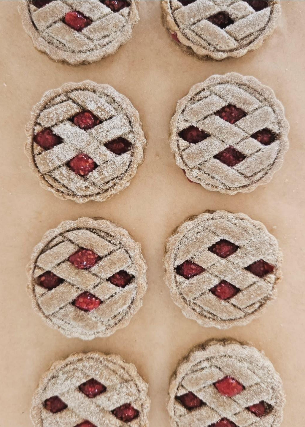Fluffy Fluff Bark Berry Pies – hand‑decorated and natural for pups