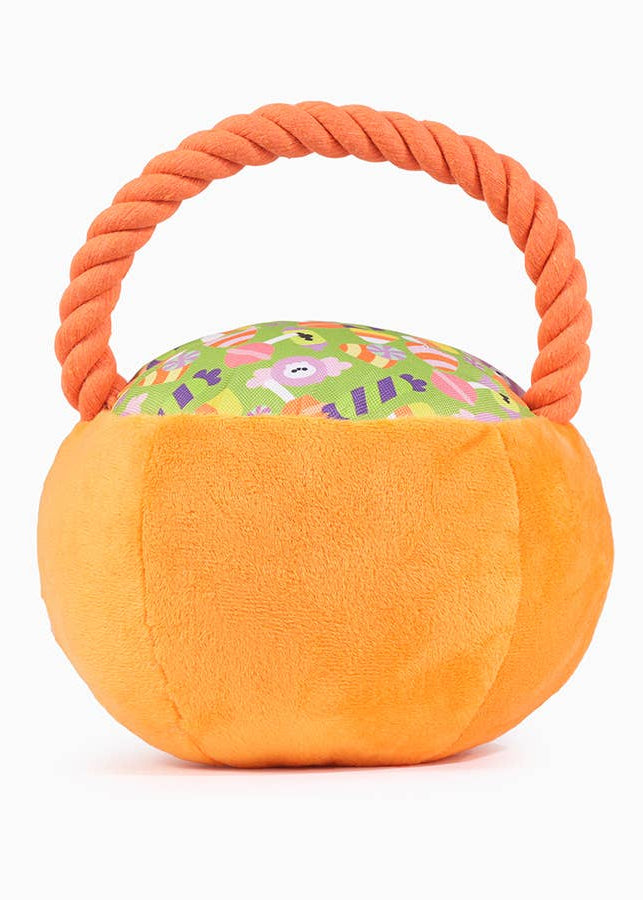 Large Trick-Or-Treat Candy Bucket - Squeaky Dog Toy