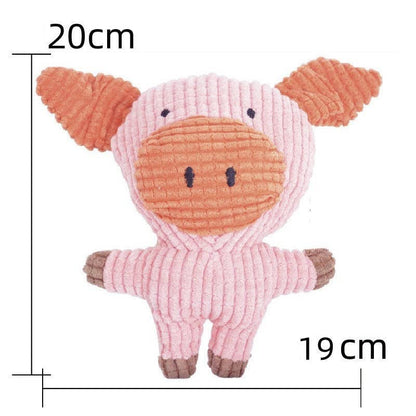 Snuggle Squad - Squeaky Chew Dog Toy